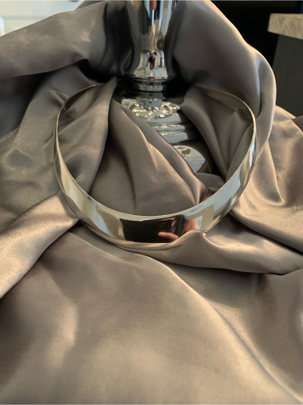 Classic Silver Collar Necklace - Women Jewelry